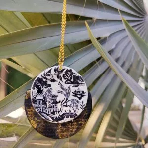 Monochrome Forest Theme Signature Necklace